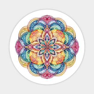 Mandala Multicolor 1 Magnet